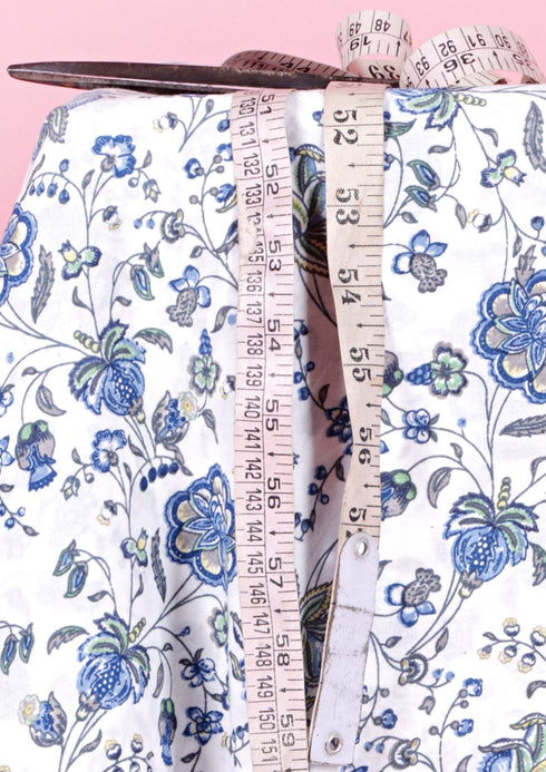 Cambric Cotton In Floral Print